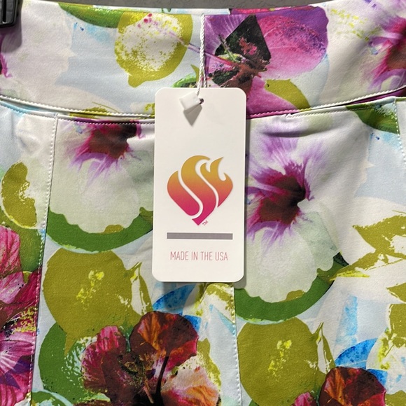 WOMENS GOLF SKIRT WITH BACK POCKETS - Picture 3 of 4